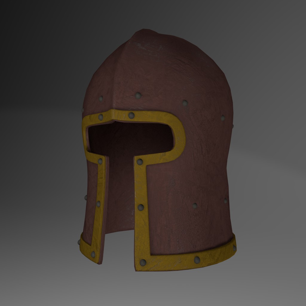 Barbute (Medieval Helmet) preview image 3